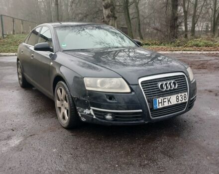 Синий Ауди А6, объемом двигателя 3 л и пробегом 352 тыс. км за 3700 $, фото 2 на Automoto.ua