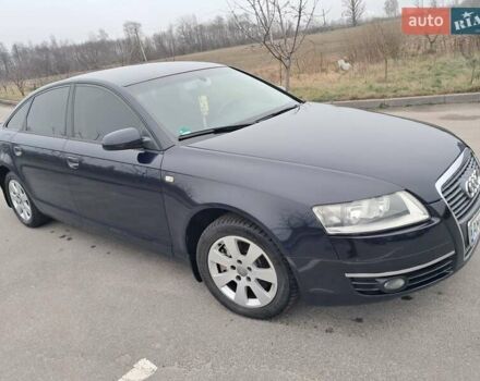 Синий Ауди А6, объемом двигателя 2 л и пробегом 302 тыс. км за 7600 $, фото 1 на Automoto.ua