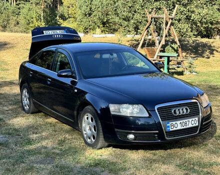 Синий Ауди А6, объемом двигателя 2 л и пробегом 263 тыс. км за 6389 $, фото 1 на Automoto.ua
