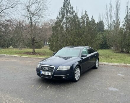 Синий Ауди А6, объемом двигателя 2 л и пробегом 250 тыс. км за 3550 $, фото 1 на Automoto.ua
