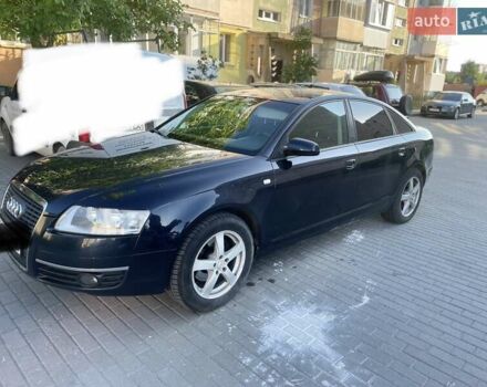 Синий Ауди А6, объемом двигателя 2.4 л и пробегом 280 тыс. км за 6500 $, фото 5 на Automoto.ua