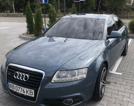 Синий Ауди А6, объемом двигателя 3 л и пробегом 285 тыс. км за 11800 $, фото 3 на Automoto.ua
