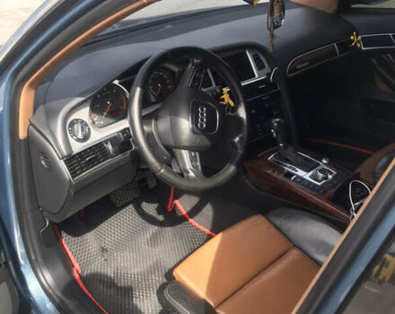 Синий Ауди А6, объемом двигателя 3 л и пробегом 285 тыс. км за 11800 $, фото 7 на Automoto.ua