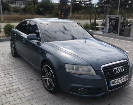 Синий Ауди А6, объемом двигателя 3 л и пробегом 285 тыс. км за 11800 $, фото 1 на Automoto.ua