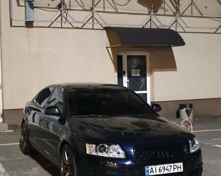 Синий Ауди А6, объемом двигателя 3 л и пробегом 320 тыс. км за 9800 $, фото 4 на Automoto.ua