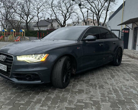 Синий Ауди А6, объемом двигателя 3 л и пробегом 181 тыс. км за 13000 $, фото 3 на Automoto.ua