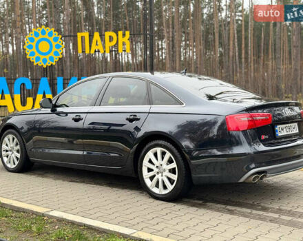 Синий Ауди А6, объемом двигателя 3 л и пробегом 140 тыс. км за 17300 $, фото 5 на Automoto.ua