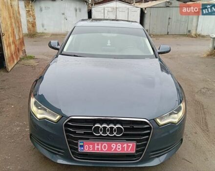 Синий Ауди А6, объемом двигателя 2 л и пробегом 219 тыс. км за 9300 $, фото 2 на Automoto.ua