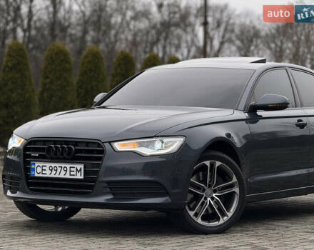 Синий Ауди А6, объемом двигателя 2 л и пробегом 200 тыс. км за 13950 $, фото 2 на Automoto.ua