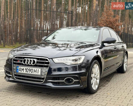 Синий Ауди А6, объемом двигателя 3 л и пробегом 140 тыс. км за 17300 $, фото 2 на Automoto.ua