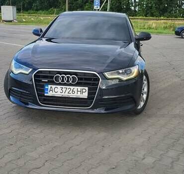 Синий Ауди А6, объемом двигателя 3 л и пробегом 258 тыс. км за 11500 $, фото 1 на Automoto.ua