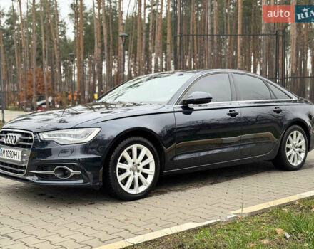 Синий Ауди А6, объемом двигателя 3 л и пробегом 140 тыс. км за 17300 $, фото 4 на Automoto.ua