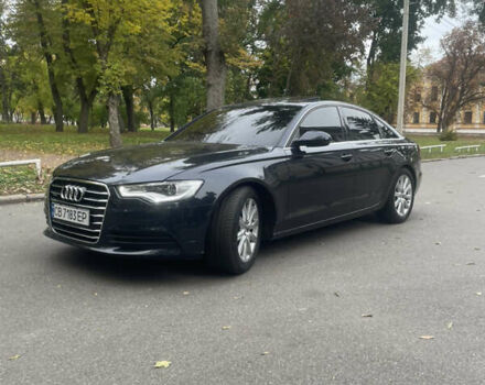Синий Ауди А6, объемом двигателя 2 л и пробегом 274 тыс. км за 12600 $, фото 1 на Automoto.ua