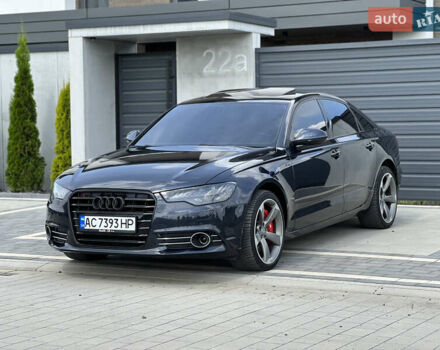 Синий Ауди А6, объемом двигателя 3 л и пробегом 216 тыс. км за 15500 $, фото 2 на Automoto.ua