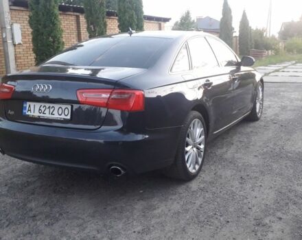 Ауди А6 2013 в Буче на Automoto.ua Синий Ауди А6, объемом двигателя 2 л и пробегом 190 тыс. км за 14500 $, фото 2 на Automoto.ua