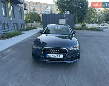 Синий Ауди А6, объемом двигателя 3 л и пробегом 115 тыс. км за 16900 $, фото 1 на Automoto.ua