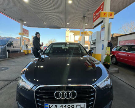 Синий Ауди А6, объемом двигателя 2 л и пробегом 192 тыс. км за 15000 $, фото 1 на Automoto.ua