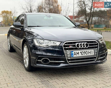 Синий Ауди А6, объемом двигателя 3 л и пробегом 140 тыс. км за 17300 $, фото 1 на Automoto.ua
