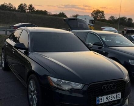 Синий Ауди А6, объемом двигателя 2 л и пробегом 220 тыс. км за 17500 $, фото 1 на Automoto.ua