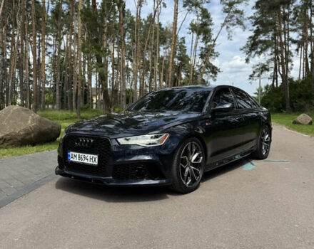 Синій Ауді А6, об'ємом двигуна 3 л та пробігом 160 тис. км за 18000 $, фото 2 на Automoto.ua
