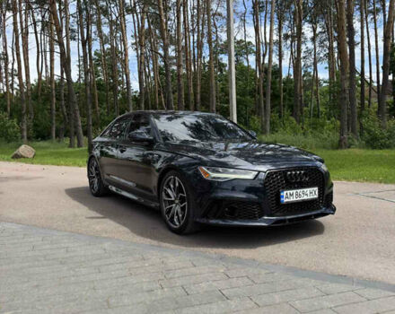 Синій Ауді А6, об'ємом двигуна 3 л та пробігом 160 тис. км за 18000 $, фото 1 на Automoto.ua