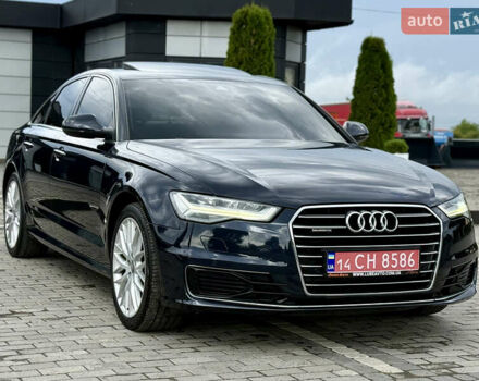 Ауди А6 2016 в Тернополе на Automoto.ua Синий Ауди А6, объемом двигателя 3 л и пробегом 184 тыс. км за 23999 $, фото 2 на Automoto.ua