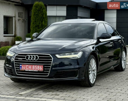 Ауди А6 2016 в Тернополе на Automoto.ua Синий Ауди А6, объемом двигателя 3 л и пробегом 184 тыс. км за 23999 $, фото 4 на Automoto.ua