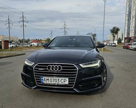 Синий Ауди А6, объемом двигателя 3 л и пробегом 161 тыс. км за 21000 $, фото 1 на Automoto.ua
