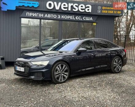 Синий Ауди А6, объемом двигателя 2.97 л и пробегом 95 тыс. км за 45000 $, фото 2 на Automoto.ua