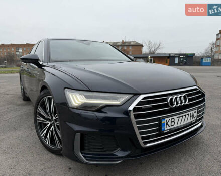 Синий Ауди А6, объемом двигателя 3 л и пробегом 45 тыс. км за 45500 $, фото 2 на Automoto.ua