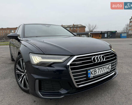 Синий Ауди А6, объемом двигателя 3 л и пробегом 45 тыс. км за 45500 $, фото 3 на Automoto.ua