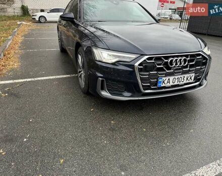 Синий Ауди А6, объемом двигателя 3 л и пробегом 55 тыс. км за 48000 $, фото 1 на Automoto.ua