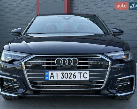 Ауди А6 2023 в Борисполе на Automoto.ua Синий Ауди А6, объемом двигателя 1.98 л и пробегом 29 тыс. км за 41999 $, фото 7 на Automoto.ua