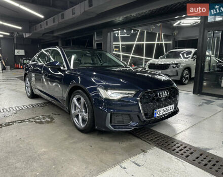 Ауді А6 2024 у Дніпро (Дніпропетровську) на Automoto.ua Синій Ауді А6, об'ємом двигуна 1.98 л та пробігом 8 тис. км за 43000 $, фото 1 на Automoto.ua