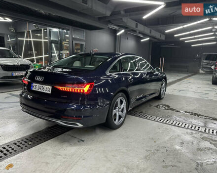 Ауді А6 2024 у Дніпро (Дніпропетровську) на Automoto.ua Синій Ауді А6, об'ємом двигуна 1.98 л та пробігом 8 тис. км за 43000 $, фото 5 на Automoto.ua