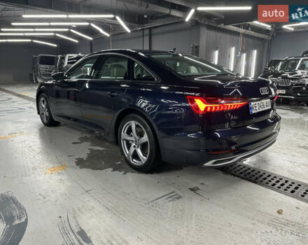 Ауді А6 2024 у Дніпро (Дніпропетровську) на Automoto.ua Синій Ауді А6, об'ємом двигуна 1.98 л та пробігом 8 тис. км за 43000 $, фото 4 на Automoto.ua