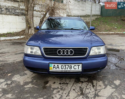 Синий Ауди А6, объемом двигателя 2.8 л и пробегом 239 тыс. км за 6000 $, фото 1 на Automoto.ua