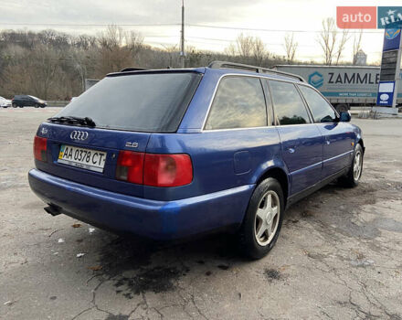 Синий Ауди А6, объемом двигателя 2.8 л и пробегом 239 тыс. км за 6000 $, фото 4 на Automoto.ua