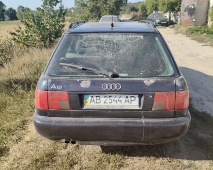 Синий Ауди А6, объемом двигателя 2.4 л и пробегом 250 тыс. км за 1250 $, фото 1 на Automoto.ua