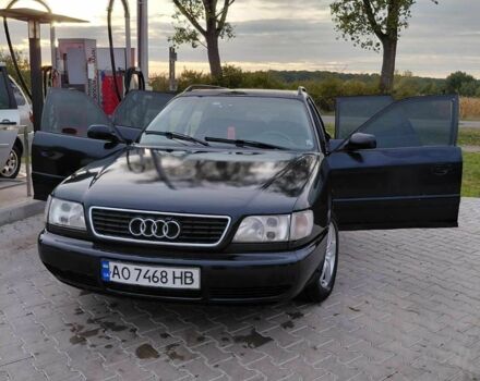 Синий Ауди А6, объемом двигателя 2.5 л и пробегом 474 тыс. км за 2400 $, фото 2 на Automoto.ua
