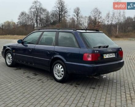 Синий Ауди А6, объемом двигателя 2 л и пробегом 450 тыс. км за 1850 $, фото 4 на Automoto.ua