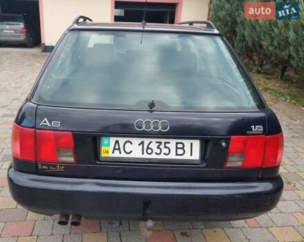 Синий Ауди А6, объемом двигателя 1.8 л и пробегом 345 тыс. км за 2500 $, фото 2 на Automoto.ua