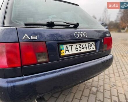 Синий Ауди А6, объемом двигателя 2 л и пробегом 450 тыс. км за 1850 $, фото 6 на Automoto.ua