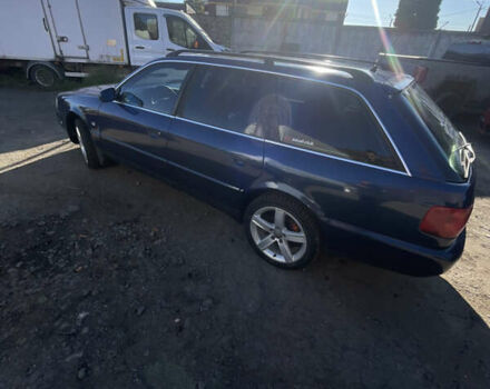 Синий Ауди А6, объемом двигателя 2.8 л и пробегом 387 тыс. км за 2999 $, фото 1 на Automoto.ua