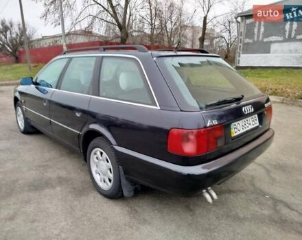 Синий Ауди А6, объемом двигателя 2.46 л и пробегом 491 тыс. км за 3800 $, фото 5 на Automoto.ua