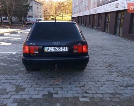 Синий Ауди А6, объемом двигателя 1.78 л и пробегом 345 тыс. км за 3000 $, фото 2 на Automoto.ua