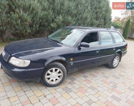 Синий Ауди А6, объемом двигателя 1.8 л и пробегом 345 тыс. км за 2500 $, фото 1 на Automoto.ua