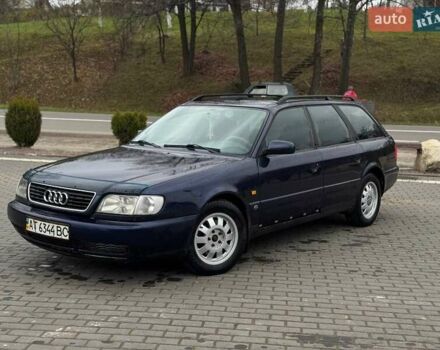 Синий Ауди А6, объемом двигателя 2 л и пробегом 450 тыс. км за 1850 $, фото 1 на Automoto.ua