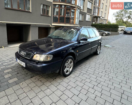 Синий Ауди А6, объемом двигателя 2.5 л и пробегом 352 тыс. км за 3500 $, фото 4 на Automoto.ua
