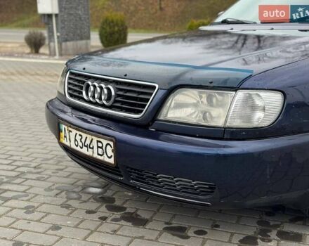 Синий Ауди А6, объемом двигателя 2 л и пробегом 450 тыс. км за 1850 $, фото 2 на Automoto.ua